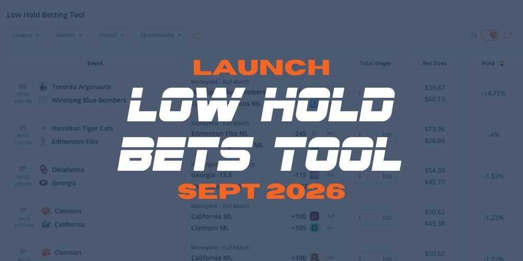 Low Hold Betting Tool (Free)